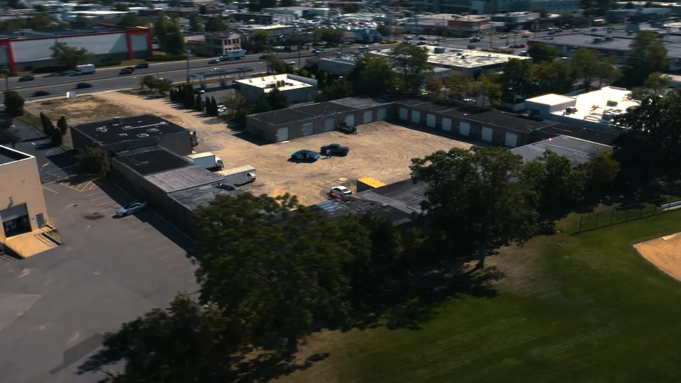 Long Island sport facility from the air